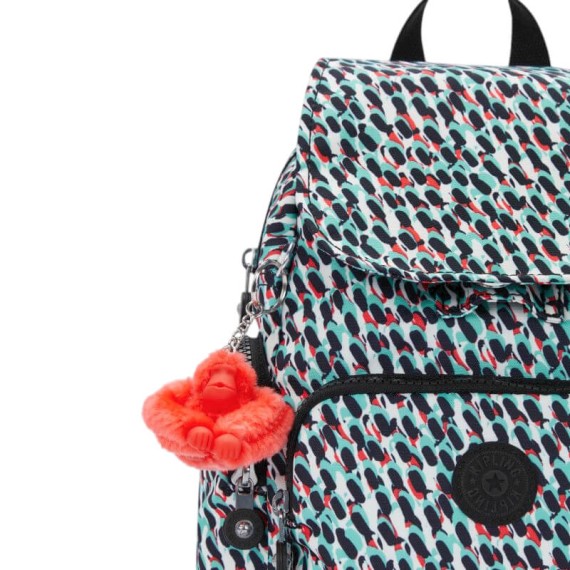 Mochila Casual KIPLING City Zip Mini Abstract Print | Ref. 187.40KI3735GN6