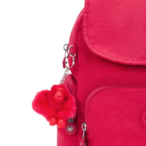 Mochila Casual KIPLING City Zip Mini Confetti Pink | Ref. 187.40KI6046T73