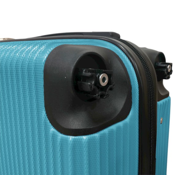 Mala de Cabine / Trolley 45cm 4R. Amovíveis Easyjet 35 Azul Metalizado | Ref. 337.35AZM