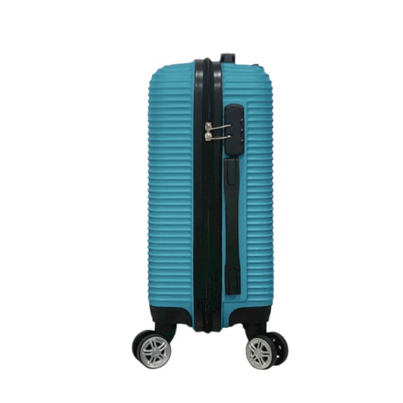 Mala de Cabine / Trolley 45cm 4R. Amovíveis Easyjet 35 Azul Metalizado | Ref. 337.35AZM