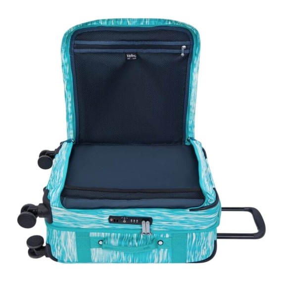 Mala de Cabine / Trolley 53cm 4R KIPLING Spontaneous S Aqua Pool | Ref. 187.40KI72115MF