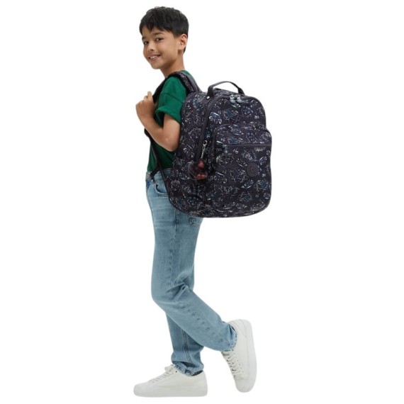 Mochila para Portátil 15” KIPLING Seoul College Jungle Fun Race | Ref. 187.40KI7973TJ3
