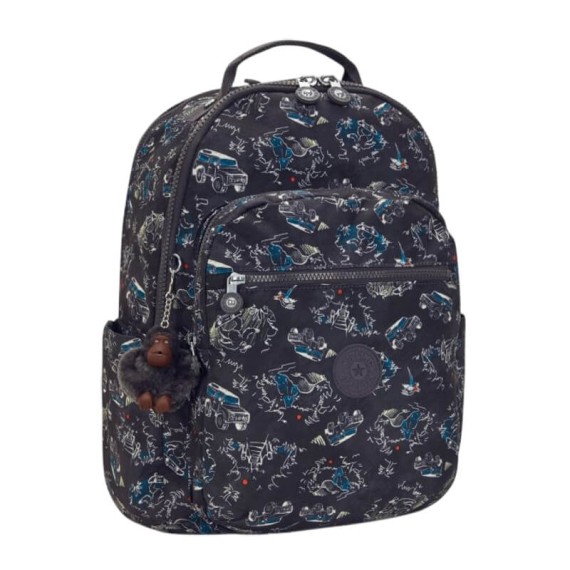 Mochila para Portátil 15” KIPLING Seoul College Jungle Fun Race | Ref. 187.40KI7973TJ3