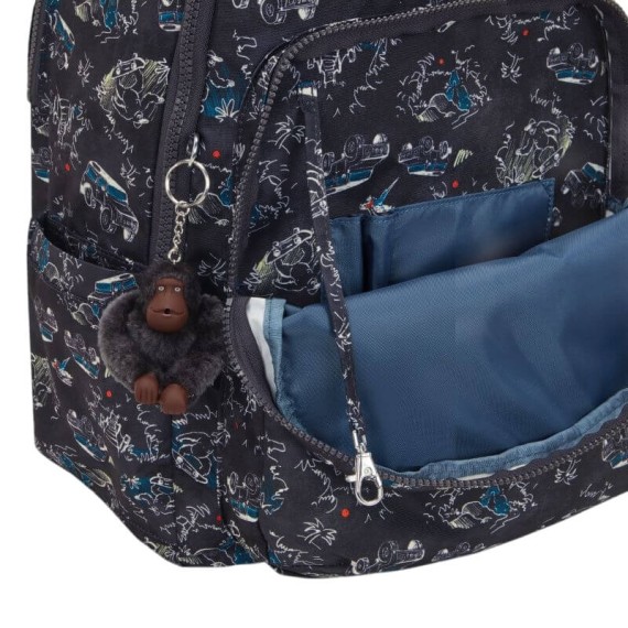 Mochila para Portátil 15” KIPLING Seoul College Jungle Fun Race | Ref. 187.40KI7973TJ3