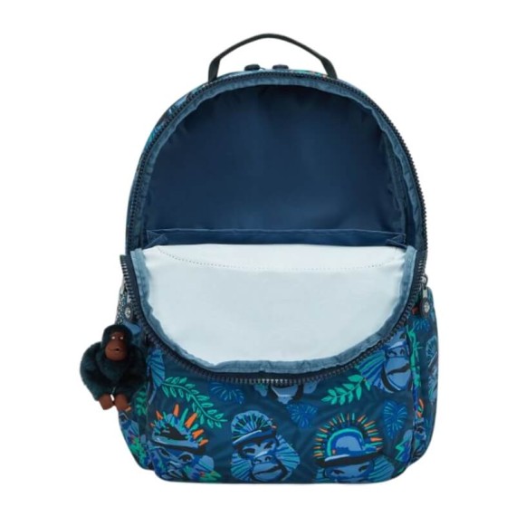 Mochila para Portátil 15” KIPLING Seoul Lap Blue Monkey Fun | Ref. 187.40KI58168HJ