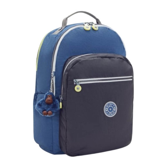 Mochila para Portátil 15” KIPLING Seoul Lap Fantasy Blue Block | Ref. 187.40KI42758FB