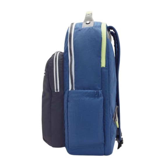 Mochila para Portátil 15” KIPLING Seoul Lap Fantasy Blue Block | Ref. 187.40KI42758FB