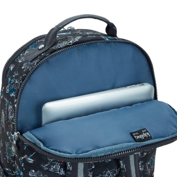Mochila para Portátil 15” KIPLING Seoul Lap Jungle Fun Race | Ref. 187.40KI5816TJ3 Mochila para Portátil 15” KIPLING Seoul Lap Jungle Fun Race | Ref. 187.40KI5816TJ3