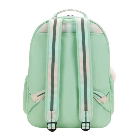 Mochila para Portátil 15” KIPLING Seoul Lap Soft Green Metallic | Ref. 187.40KI71355KY
