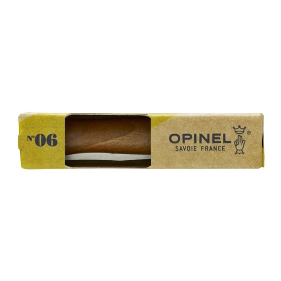 Canivete OPINEL N.º 06 Inox Nogueira | Ref. 314.OP002025