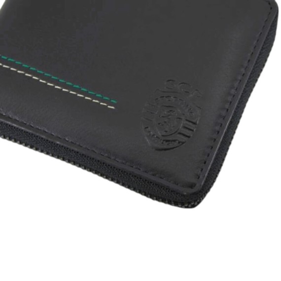 Carteira de Documentos c/ Fecho Total RFID SPORTING 3284 Preta | Ref. 254.SCP3284P