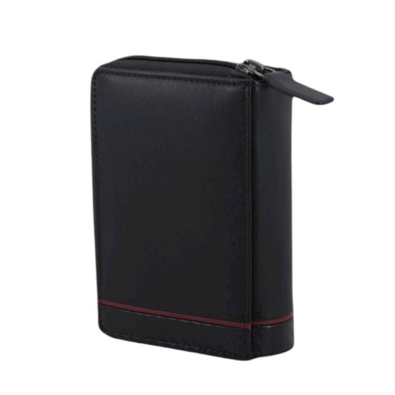 Carteira de Documentos c/ Presilha RFID BENFICA 1275 Preta | Ref. 254.SLB1275P
