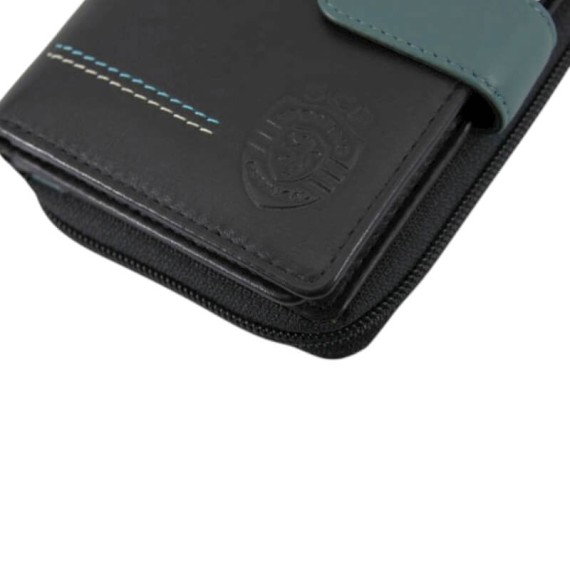 Carteira de Documentos c/ Presilha RFID SPORTING 3275 Preta | Ref. 254.SCP3275P