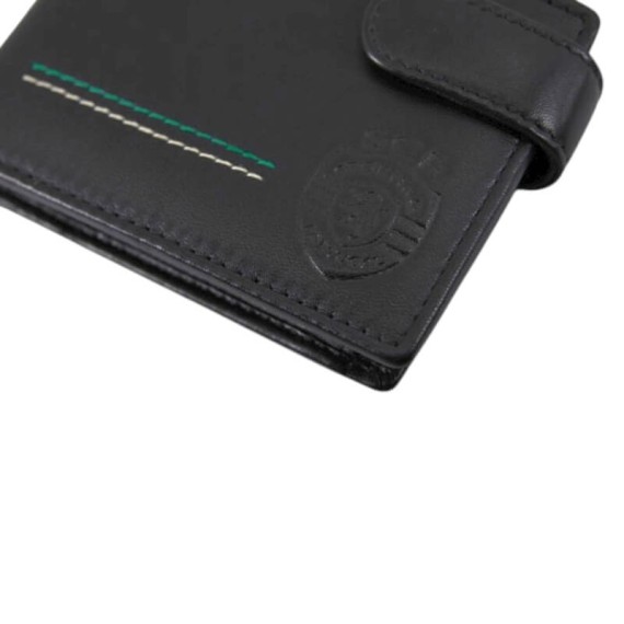 Carteira de Documentos c/ Presilha RFID SPORTING 3286 Preta | Ref. 254.SCP3286P