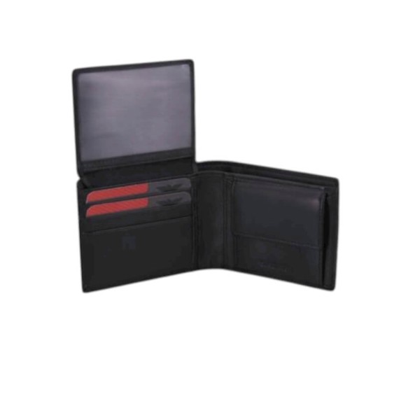 Carteira de Documentos RFID BENFICA 1285 Preta | Ref. 254.SLB1285P