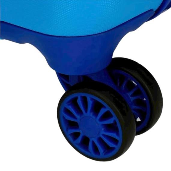 Mala de Cabine / Trolley 50cm 4 Rodas SPIDERMAN Vigilant Azul | Ref. 186.4451341