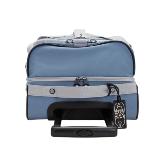 Mala de Cabine / Trolley 54cm 2R KIPLING Teagan US Brush Blue Combo | Ref. 187.40KI4051UY6