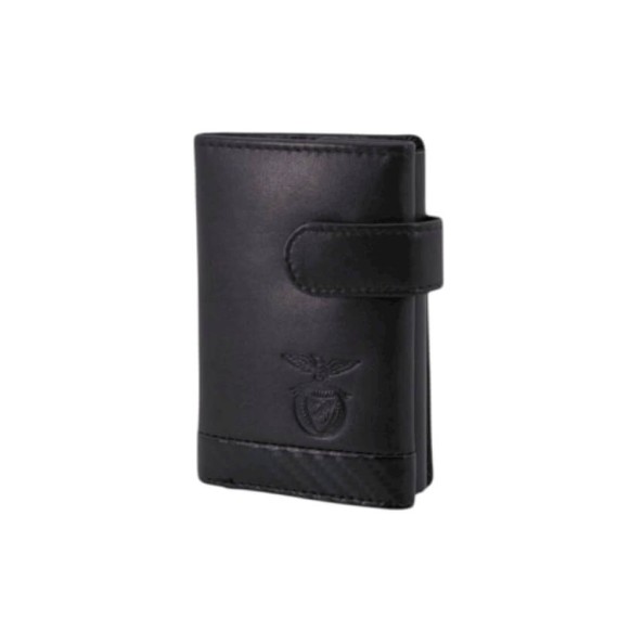 Porta-Cartões c/ Ejetor BENFICA 1289 Preta | Ref. 254.SLB1289P