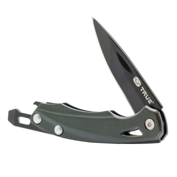 TRUE UTILITY TU582 Porta-Chaves Faca Slip Knife Preto | Ref. 314.TU582
