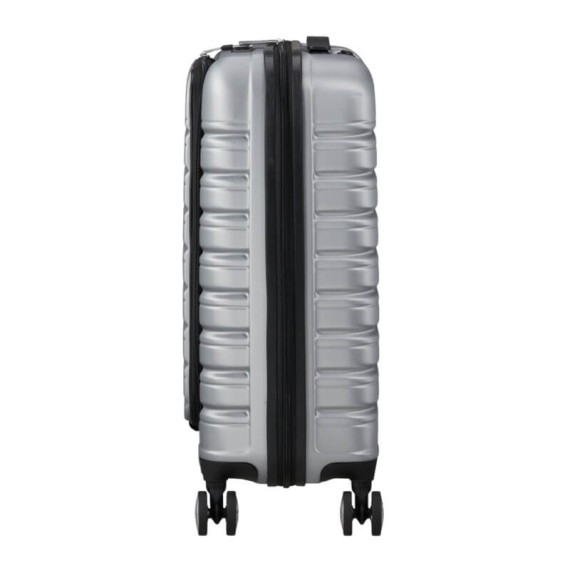 AMERICAN TOURISTER Mala de Cabine 55cm 4R Frontal Flashline Prata | Ref. 92ME800625