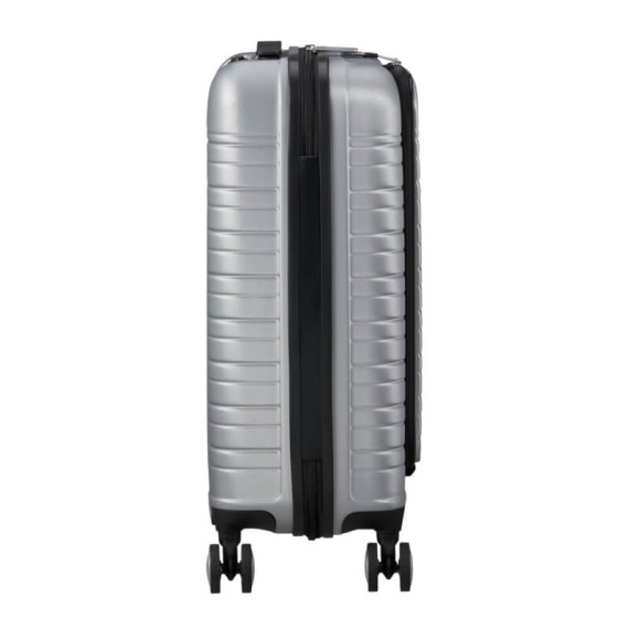 AMERICAN TOURISTER Mala de Cabine 55cm 4R Frontal Flashline Prata | Ref. 92ME800625