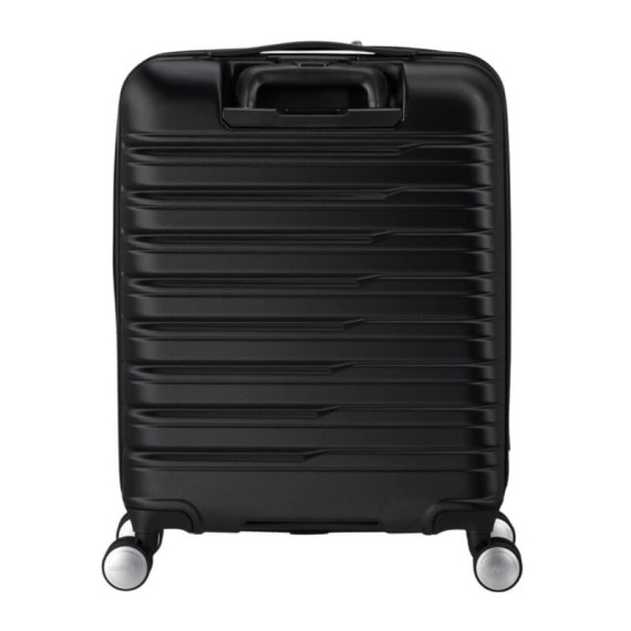 AMERICAN TOURISTER Mala de Cabine 55cm 4R Frontal Flashline Preta | Ref. 92ME800609