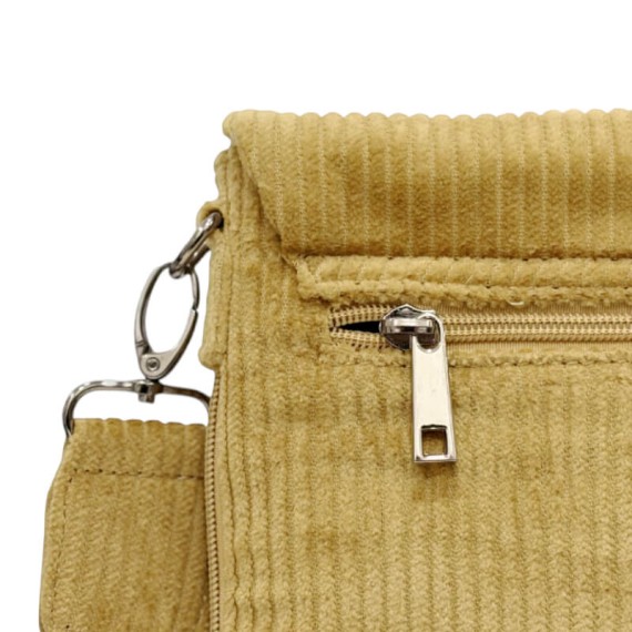 Bolsa de Tiracolo c/ Pala PHYNÈS 3345 Camel | Ref. 179.3345CAM