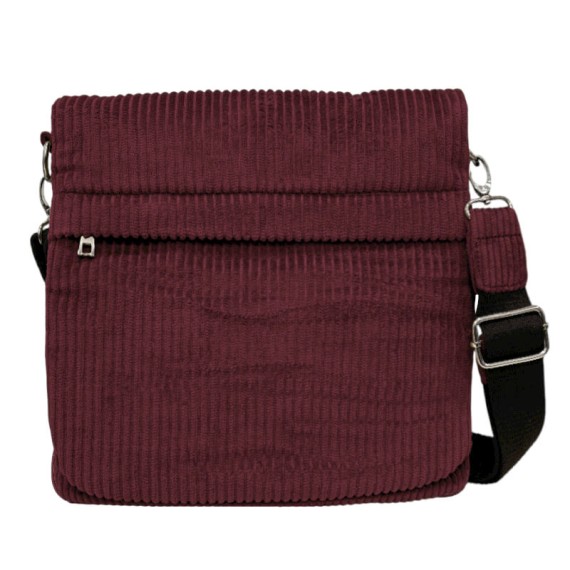 Bolsa de Tiracolo Grande c/ Pala PHYNÈS 3346 Bordô | Ref. 179.3346BO