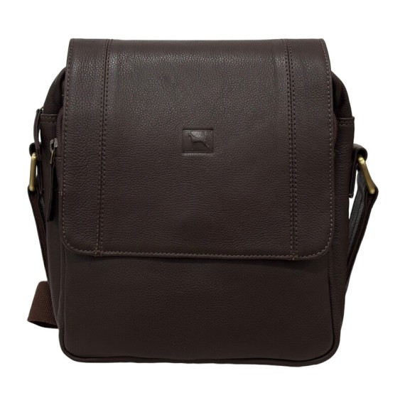 Bolsa de Tiracolo Grande DOGGY Castanha | Ref. 86.NDM47C