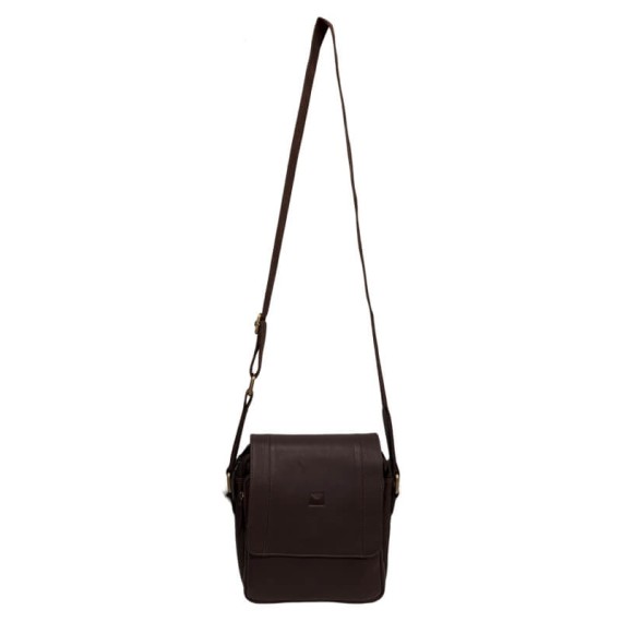 Bolsa de Tiracolo Grande DOGGY Castanha | Ref. 86.NDM47C