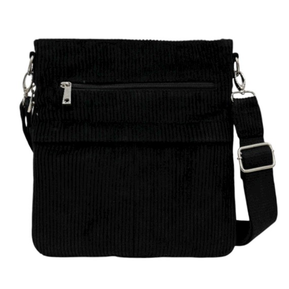 Bolsa de Tiracolo Grande PHYNÈS 8073342 Preta | Ref. 179.3342P