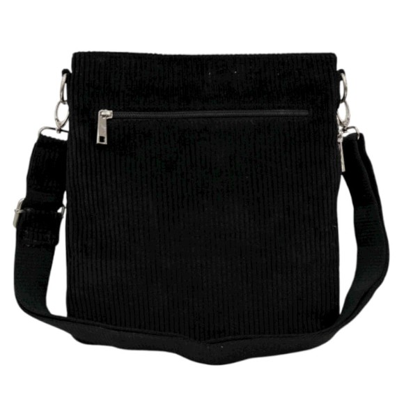 Bolsa de Tiracolo Grande PHYNÈS 8073342 Preta | Ref. 179.3342P