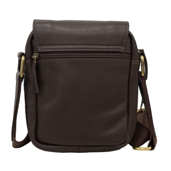Bolsa de Tiracolo Média DOGGY Castanho | Ref. 86.NDM45C