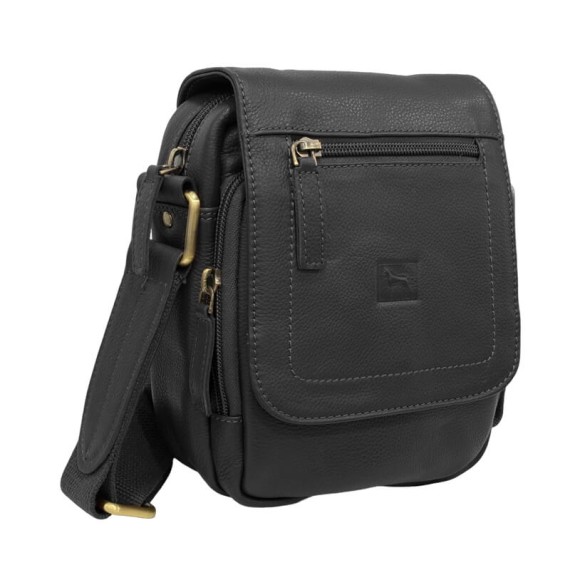 Bolsa de Tiracolo Média DOGGY Preta | Ref. 86.NDM45P