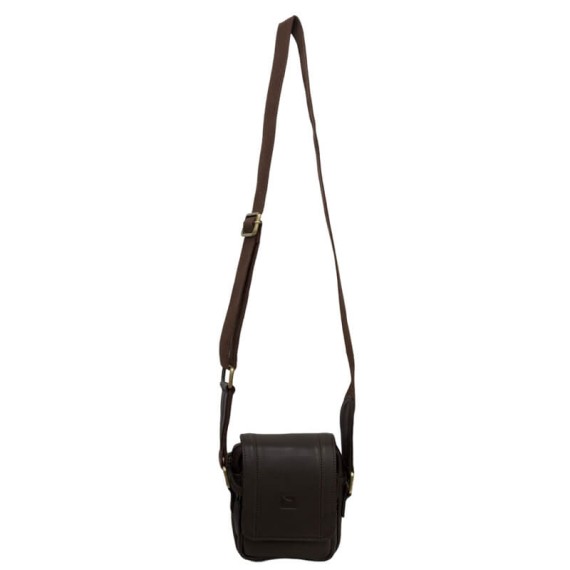 Bolsa de Tiracolo Pequena DOGGY Castanha | Ref. 86.NDM44C Bolsa de Tiracolo Pequena DOGGY Castanha | Ref. 86.NDM44C