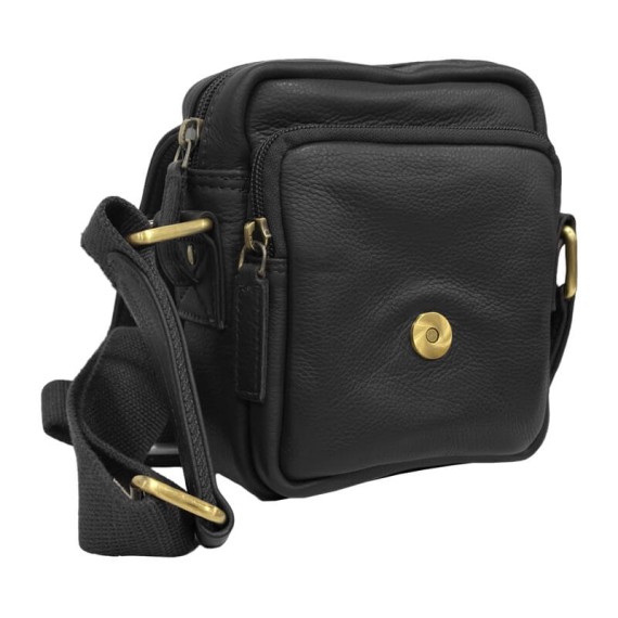 Bolsa de Tiracolo Pequena DOGGY Preta | Ref. 86.NDM44P