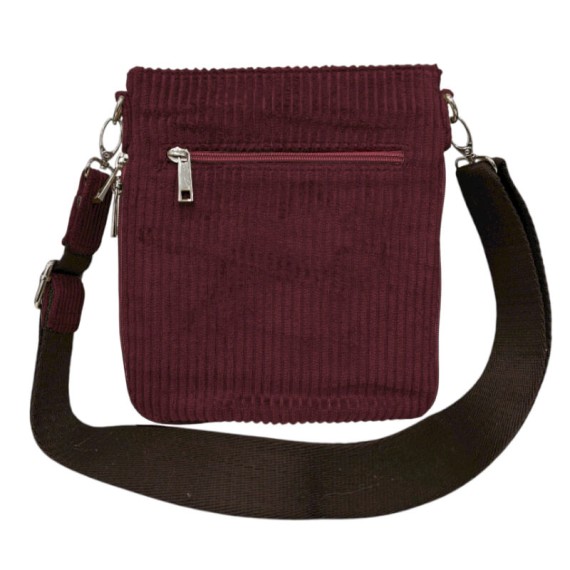 Bolsa de Tiracolo PHYNÈS 3341 Bordô | Ref. 179.3341BO