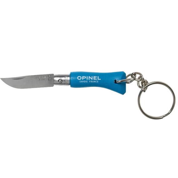 Canivete OPINEL Porta-Chaves N.º 02 Azul Ciano | Ref. 314.OP002270