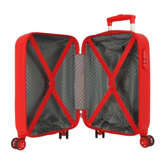 Mala de Cabine / Trolley 50cm 4R PAW PATROL Forever Fun Vermelha | Ref. 186.4521321