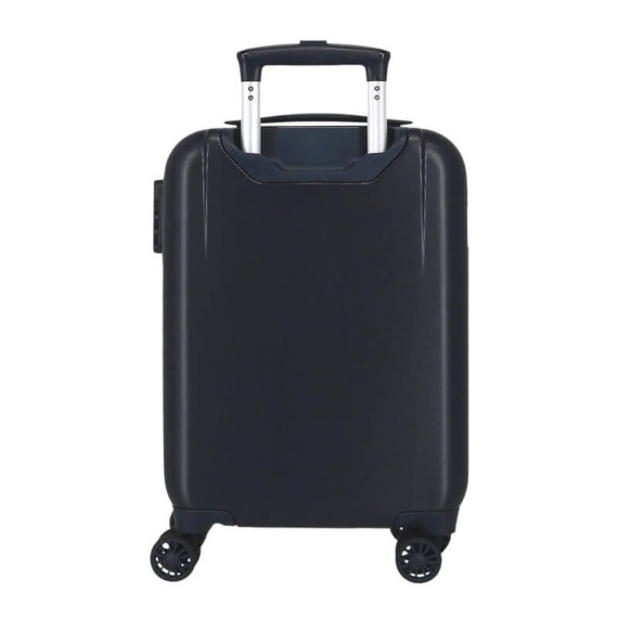 Mala de Cabine / Trolley 50cm 4R STITCH Happy Branco/Preto | Ref. 186.4381342