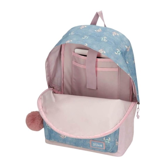 Mochila Escolar 44Cm STITCH You Are Magical Azul Ganga | Ref. 186.3852521