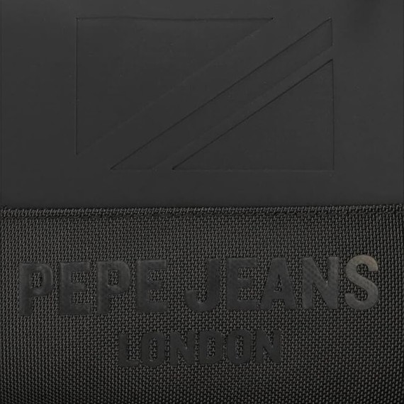Mochila para Portátil 15” Adapt. PEPE JEANS Bromley 24 Preta | Ref. 186.7062741
