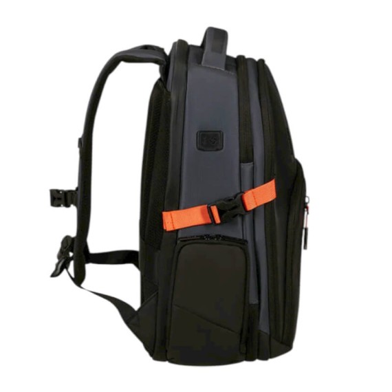 SAMSONITE Mochila para Portátil 15.6” Biz2Go Grafite/Laranja | Ref. 92KI100539