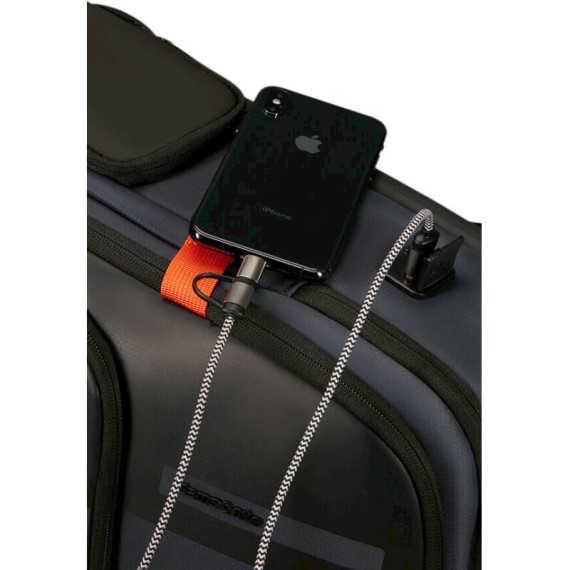 SAMSONITE Mochila para Portátil 15.6” Biz2Go Grafite/Laranja | Ref. 92KI100539