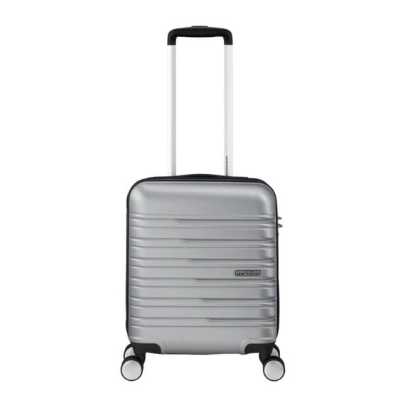 AMERICAN TOURISTER Mala de Cabine 45cm 4R Easyjet Flashline Prata | Ref. 92ME800725
