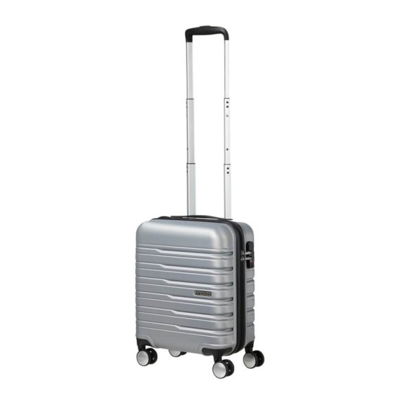 AMERICAN TOURISTER Mala de Cabine 45cm 4R Easyjet Flashline Prata | Ref. 92ME800725