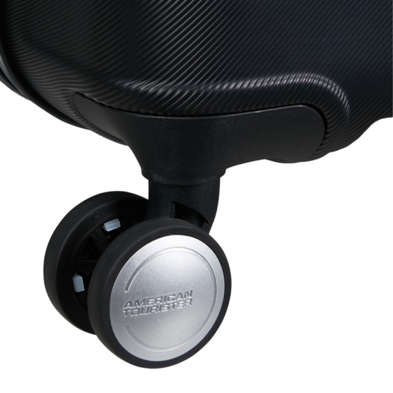 AMERICAN TOURISTER Mala de Cabine 55x35cm 4R Flashline Preta | Ref. 92ME800509