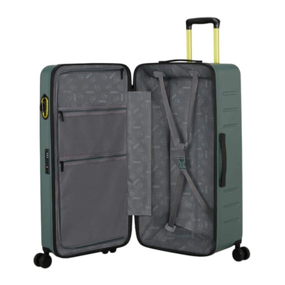 AMERICAN TOURISTER Mala de Viagem Gigante 80cm 4R Trailon Dark Florest | Ref. 92MG600304