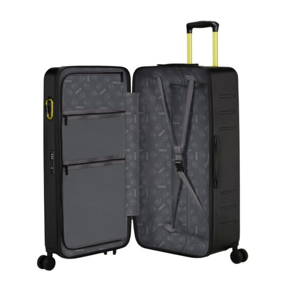 AMERICAN TOURISTER Mala de Viagem Gigante 80cm 4R Trailon Preta | Ref. 92MG600309