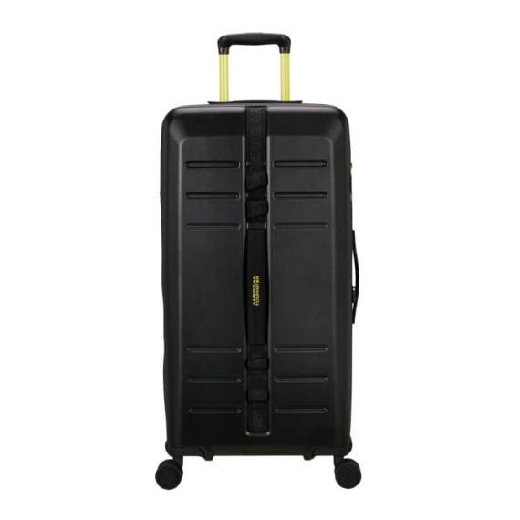 AMERICAN TOURISTER Mala de Viagem Gigante 80cm 4R Trailon Preta | Ref. 92MG600309